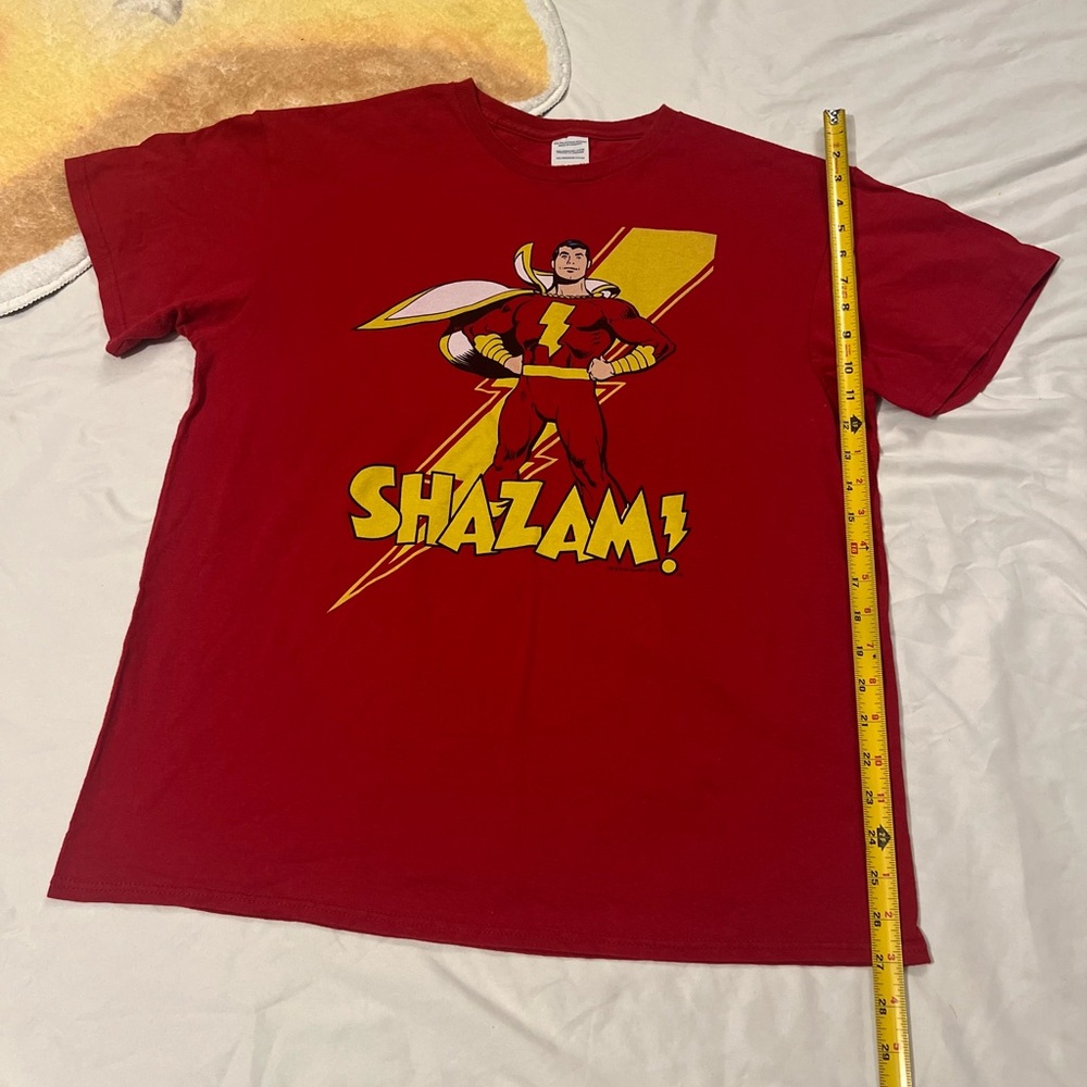 Red Shazam Graphic T-Shirt